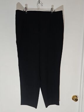 Ann Taylor Black Straight-Leg Women's Pants